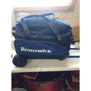 Brunswick two ball rolling suitcase